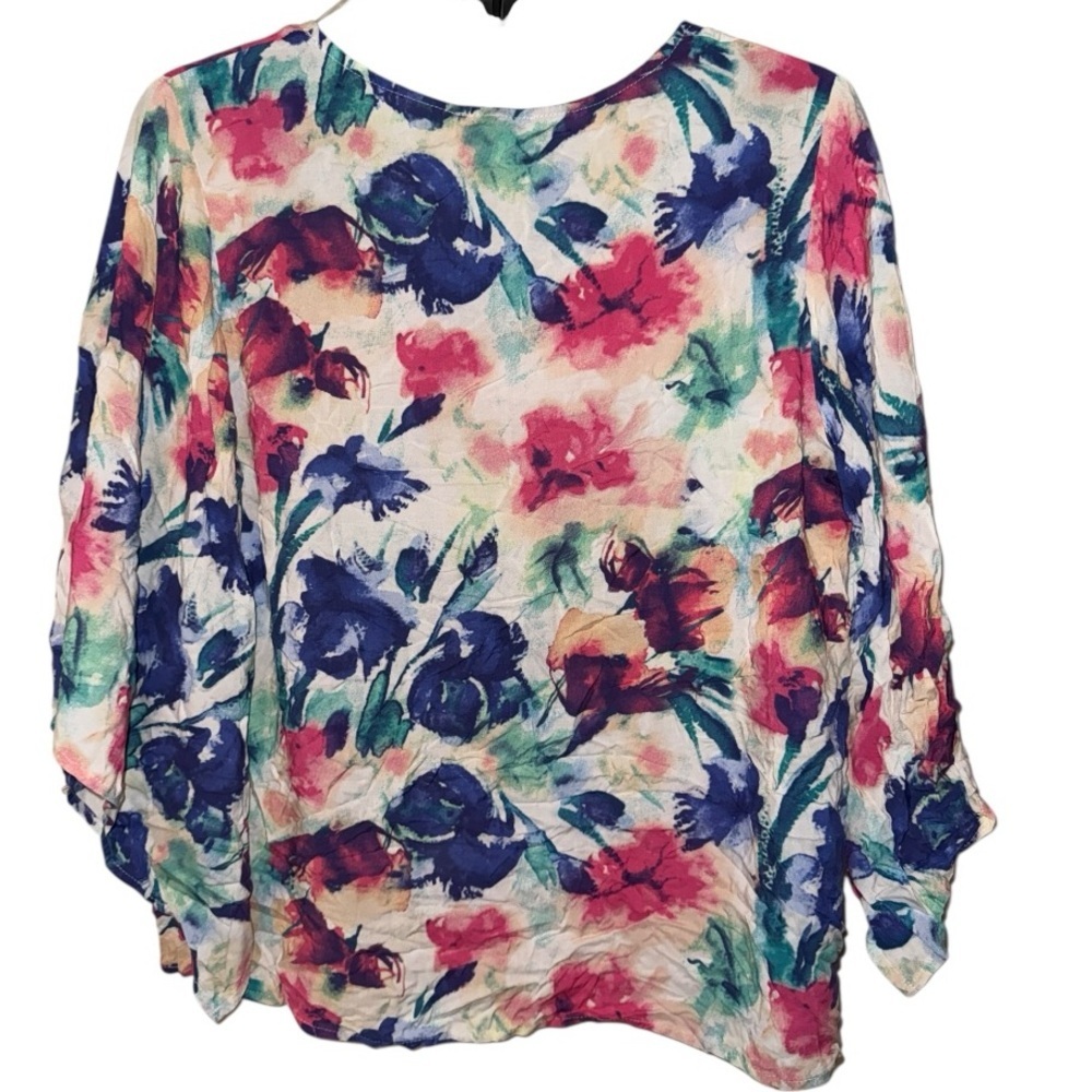 🌺𝐍𝐖𝐓-𝐀𝐍𝐃𝐑𝐄𝐄 𝐁𝐘 𝐔𝐍𝐈𝐓 𝐕𝐈𝐁𝐑𝐀𝐍𝐓 𝐅𝐋𝐎𝐑𝐀𝐋 𝐁𝐔𝐓𝐓𝐄𝐑𝐅𝐋𝐘 𝐒𝐋𝐄𝐄𝐕𝐄𝐒 𝐁𝐋𝐎𝐔𝐒𝐄 - Picture 4 of 8